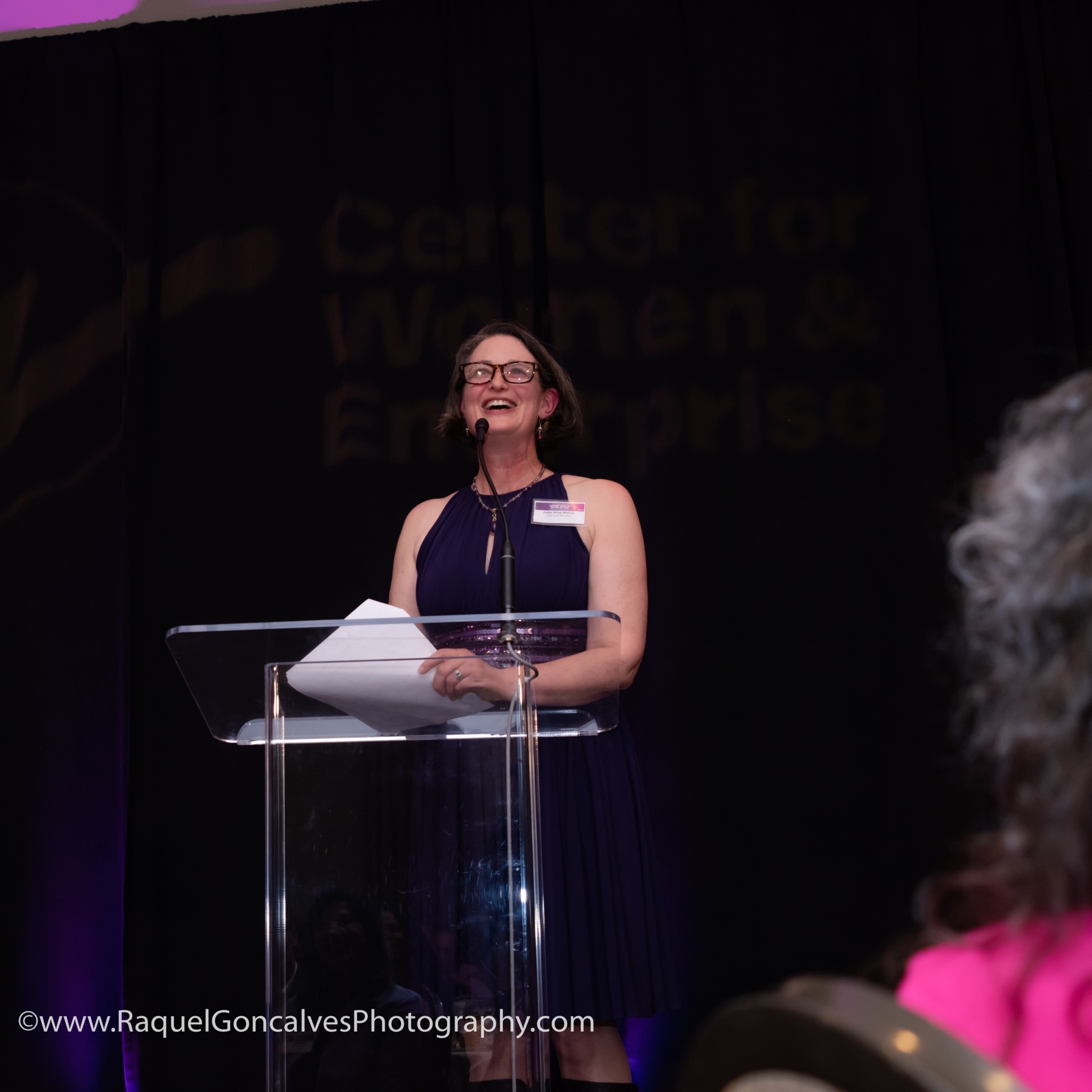 the new CWE President & CEO, Gabrielle King Morse (Gaby) in early 2019