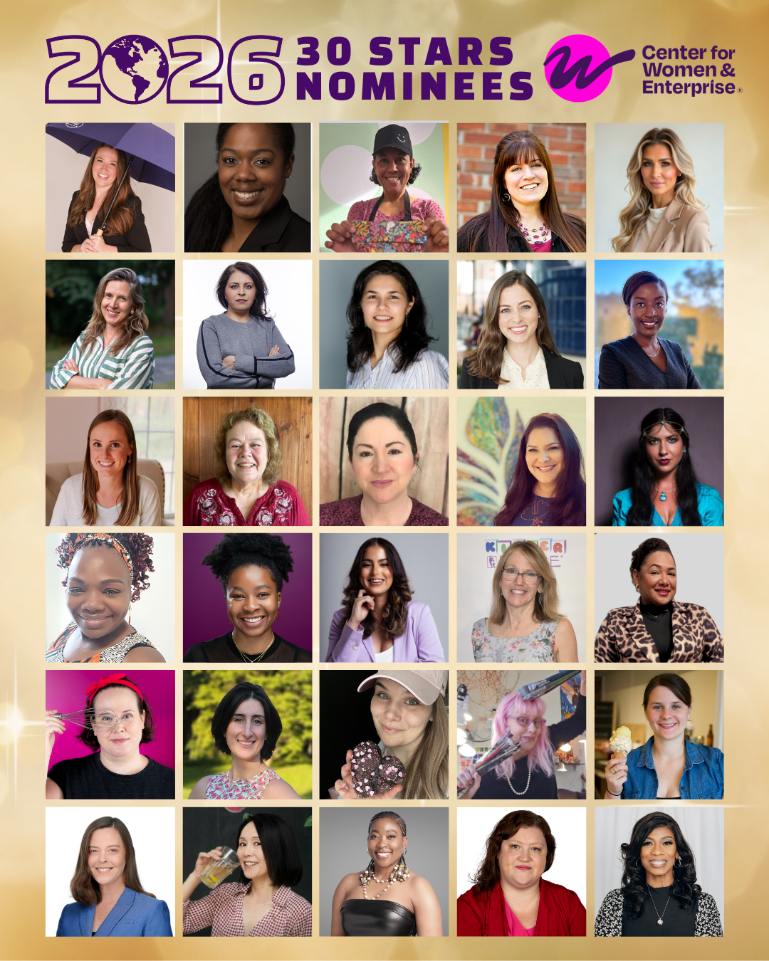 2026 30 Star Nominee photos