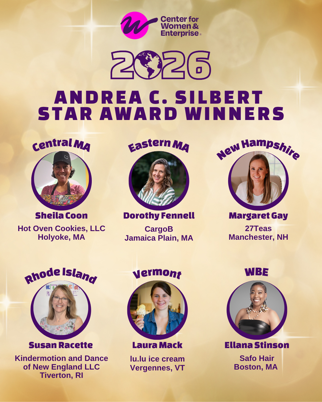 2026 Andrea C. Silbert Award Winner photos