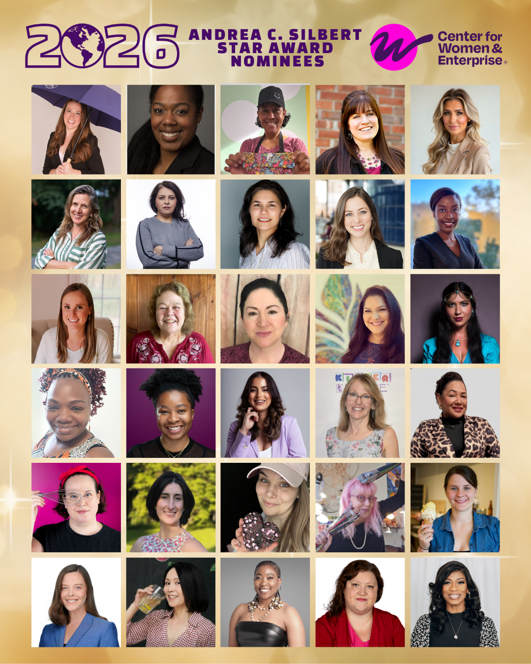 2026 Andrea C. Silbert Award Nominees photos