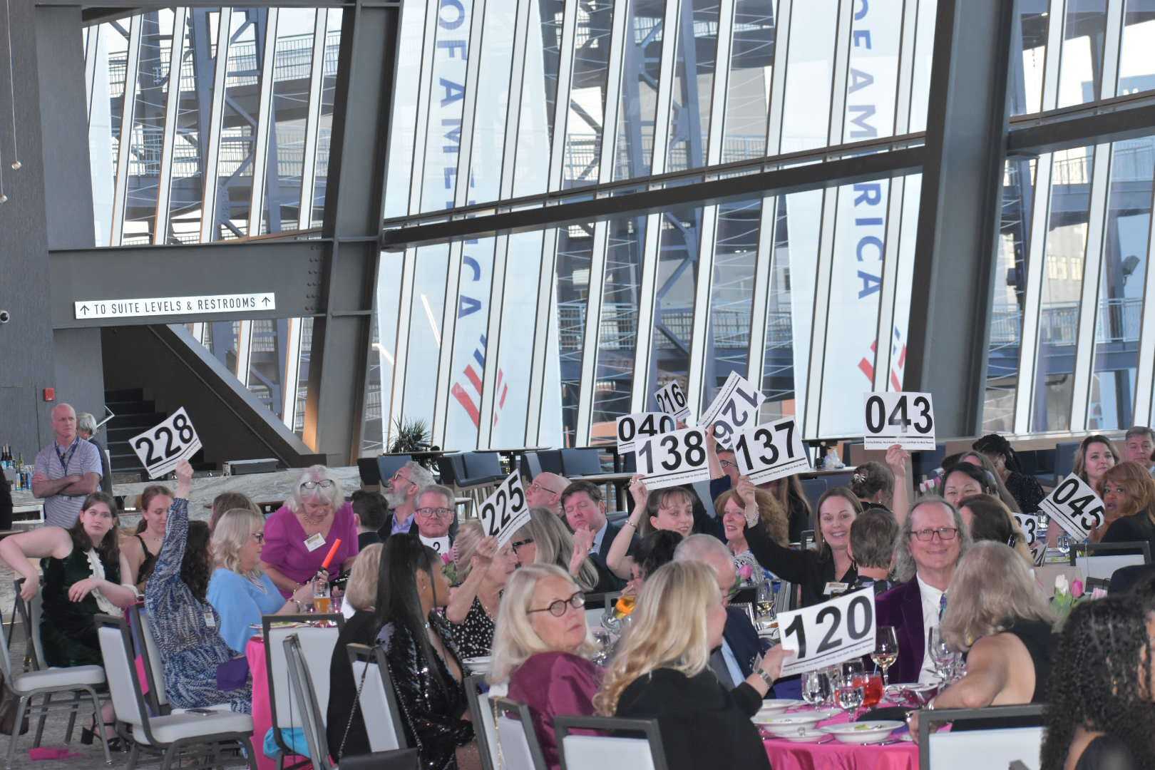 CWE Gala and Auction Crowd Bidding
