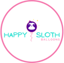 Happy Sloth Balloons logo