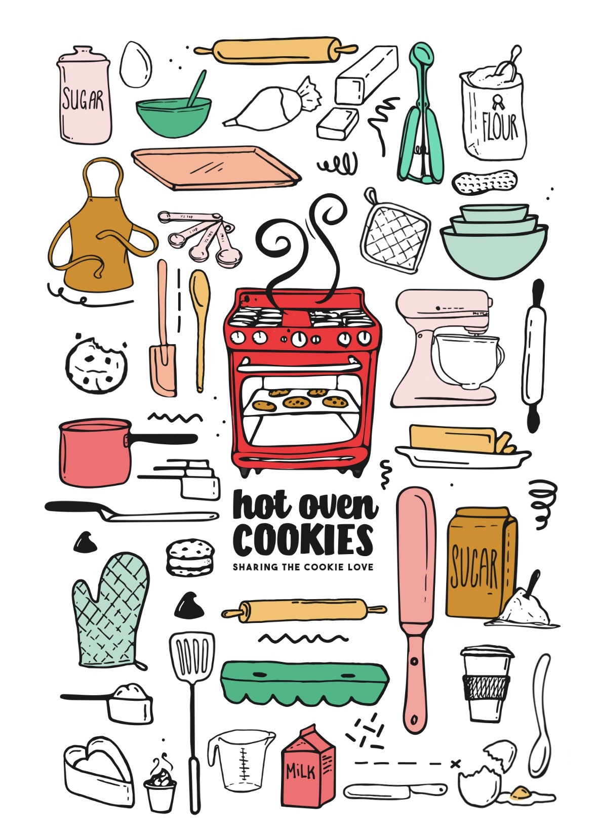 Hot Oven Cookies logo